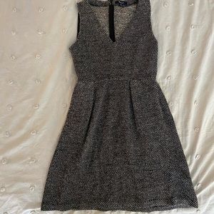 Madewell Twill Terrace Tweed Dress